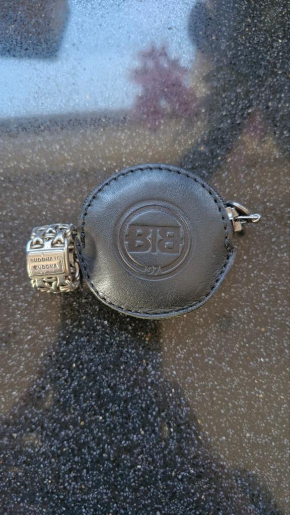 Buddha to Buddha Ring - Zilveren Schakelring, 18 tot 19, Ophalen of Verzenden, Zo goed als nieuw, Dame of Heer