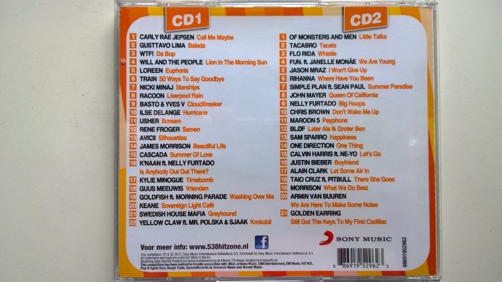 Hitzone 62, Ophalen of Verzenden, Zo goed als nieuw, Pop, Album