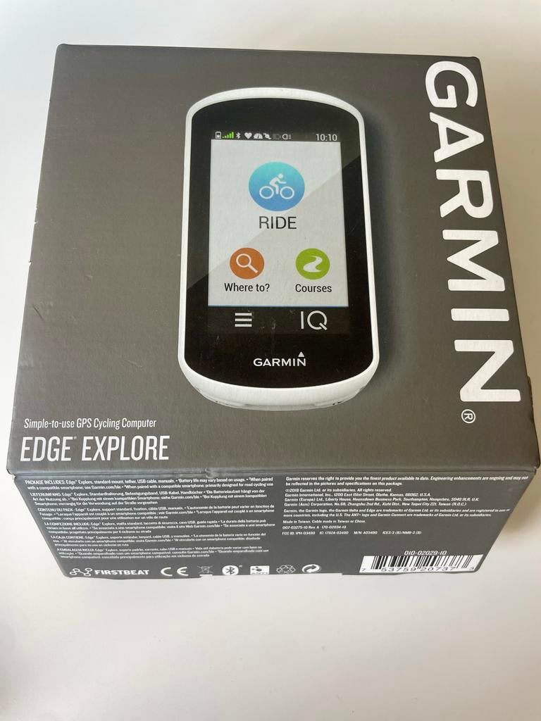 Nieuwe Garmin Edge Explore GPS Fietscomputer, Ophalen of Verzenden, Draadloos, Nieuw