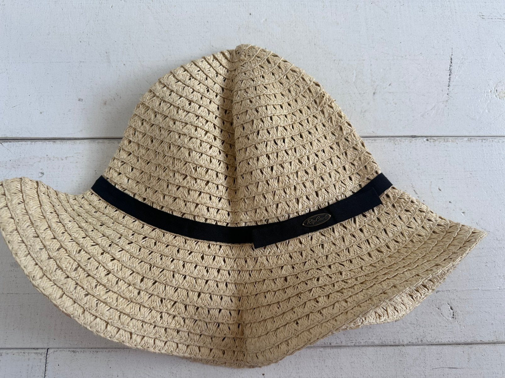zgan Rip Curl rieten hoedje, Ophalen of Verzenden, Zo goed als nieuw, One size fits all, Hoed