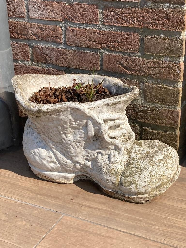 Bloembak schoen beton, Ophalen, Minder dan 30 cm, Minder dan 60 cm, Balkon