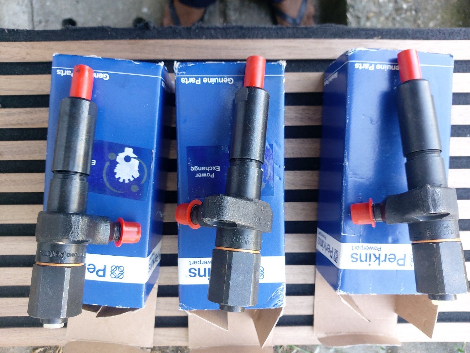 3 Nieuwe Perkins 2645647R Brandstofinjectoren/Verstuivers, Ophalen of Verzenden, Nieuw