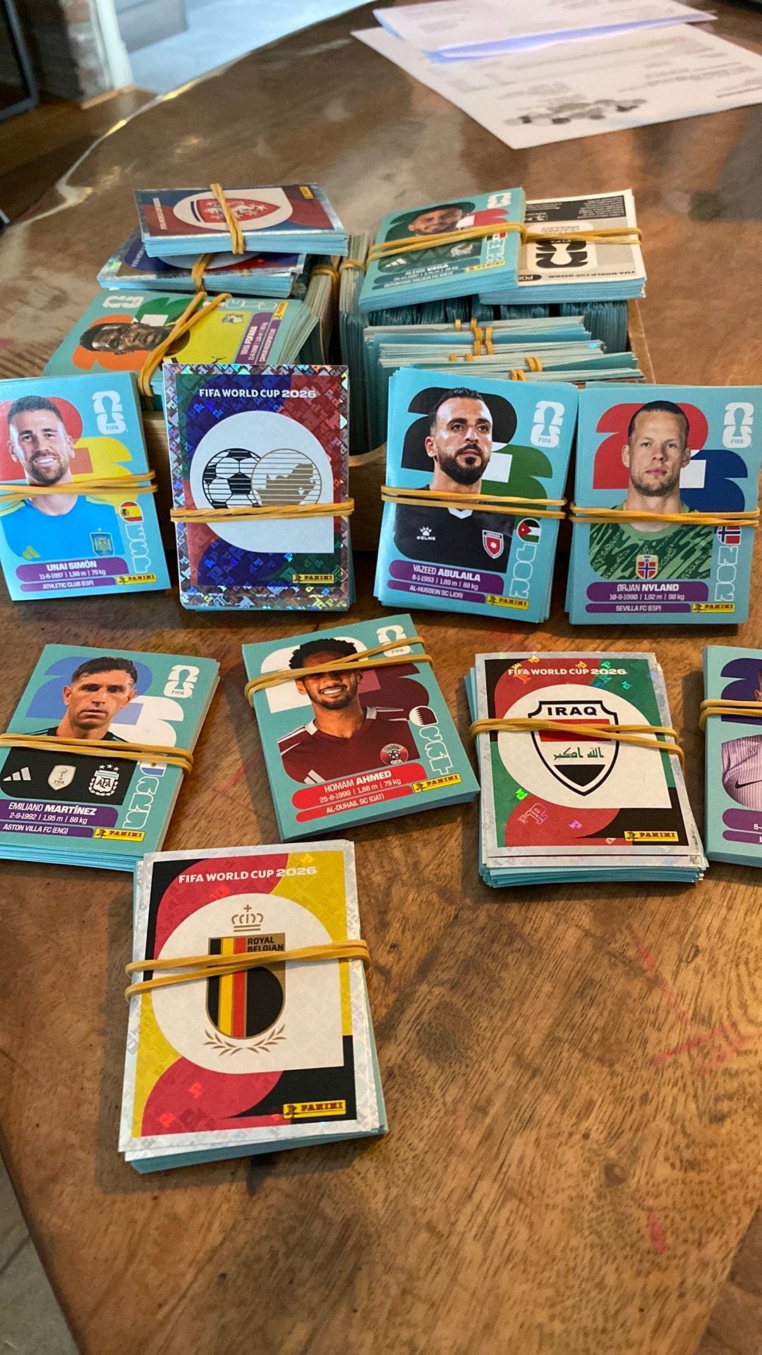 Panini wk 2026 stickers, Ophalen, Zo goed als nieuw, Meerdere stickers