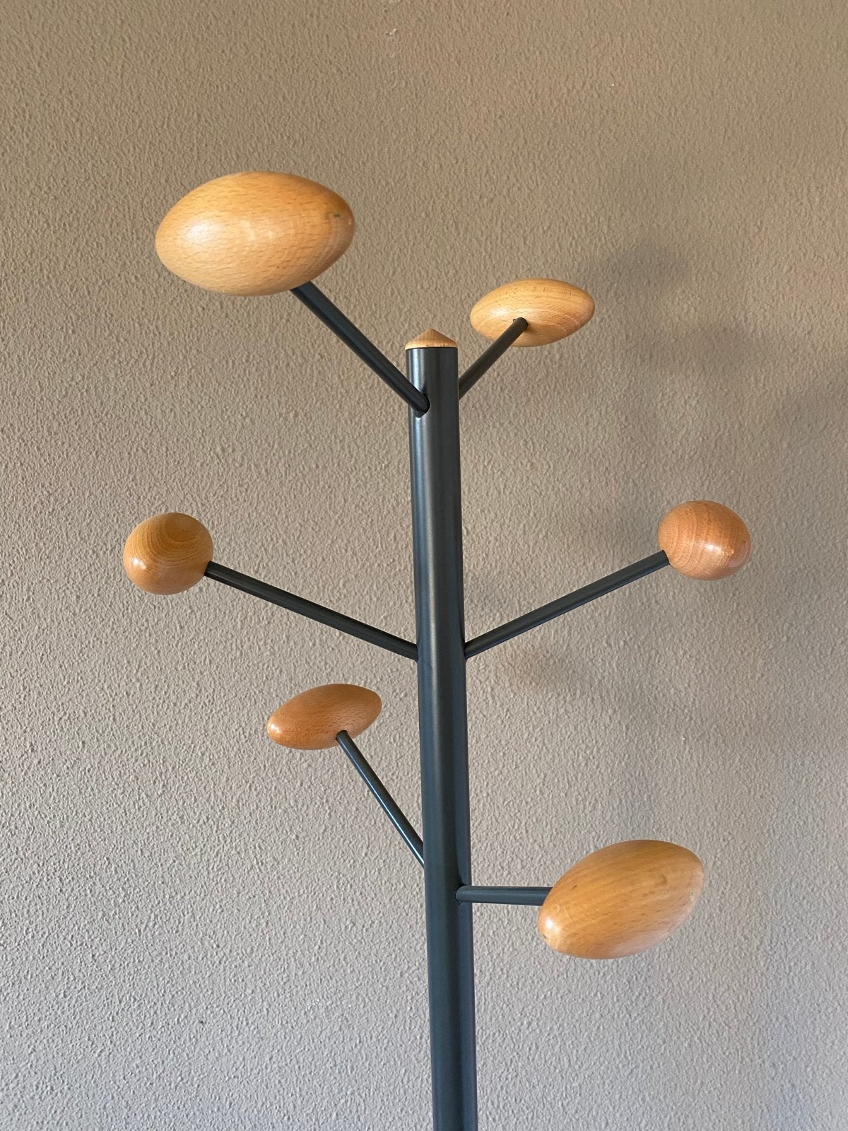 Vintage IKEA Sputnik staande kapstok, Huis en Inrichting, Woonaccessoires | Kapstokken, Ophalen, Gebruikt, Metaal, Staande kapstok