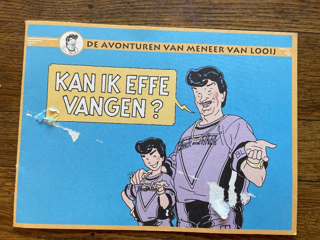 Kan ik effe vangen? De avonturen van meneer van Looij, Eén stripboek, Ophalen of Verzenden, Zo goed als nieuw, Reaal