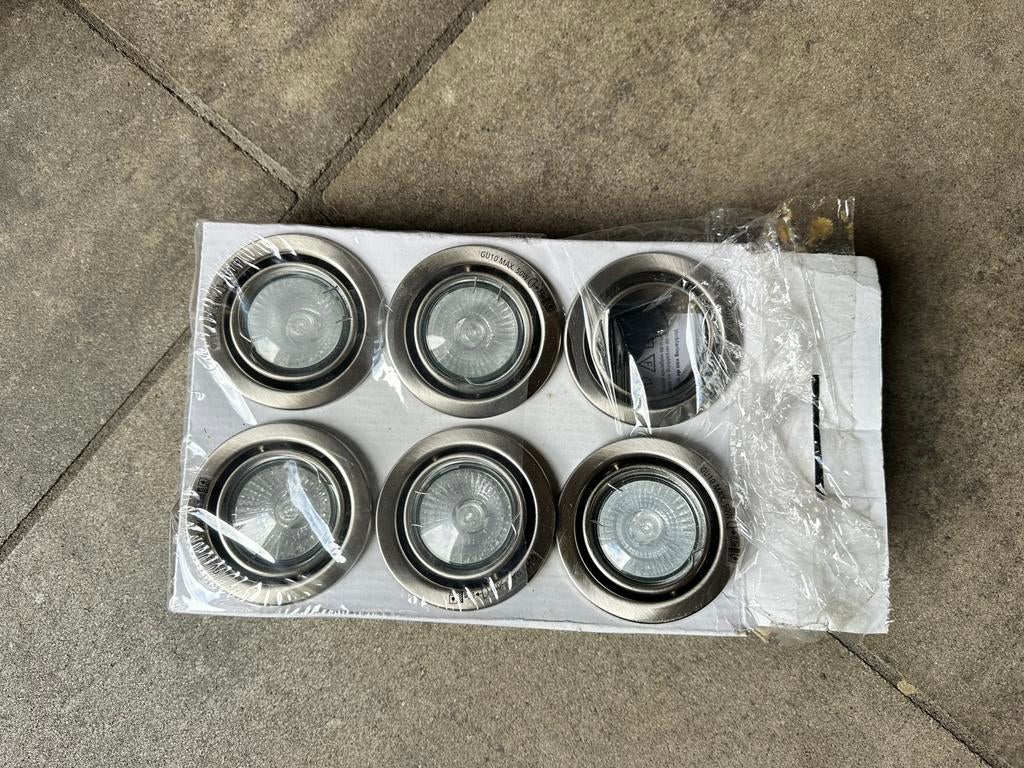 Spotjes, Huis en Inrichting, Lampen | Spots, Ophalen of Verzenden, Zo goed als nieuw, Metaal of Aluminium