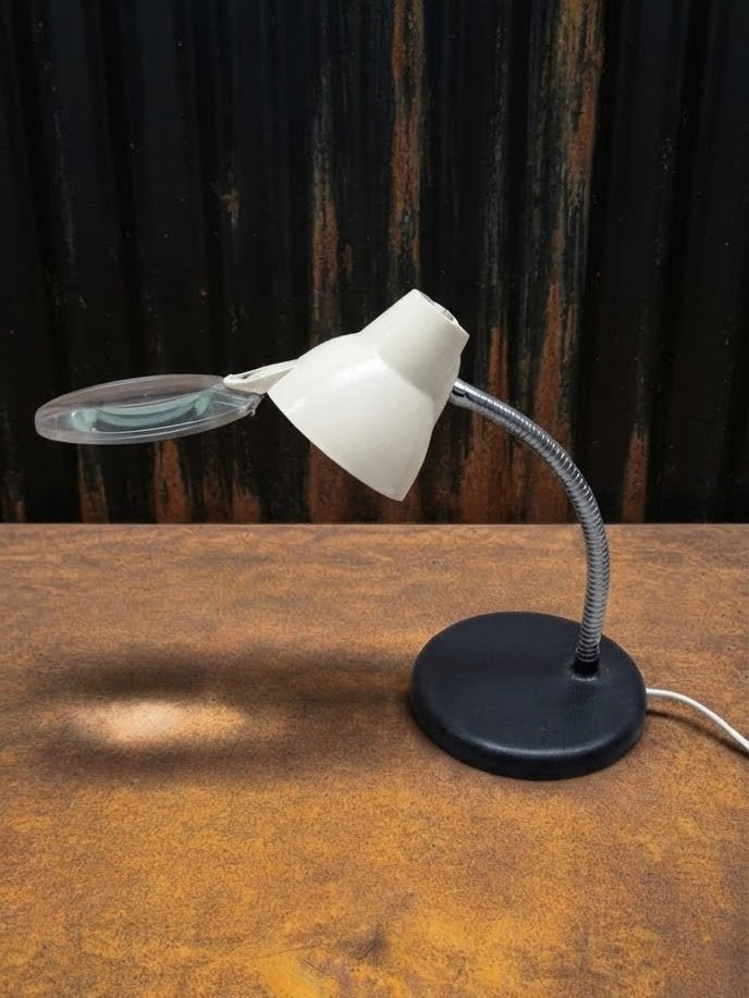 Big Eye Midcentury Tafellamp USA Gooseneck Design Bureaulamp, Bureaulamp, Overige merken, 45 cm, E14 (klein)