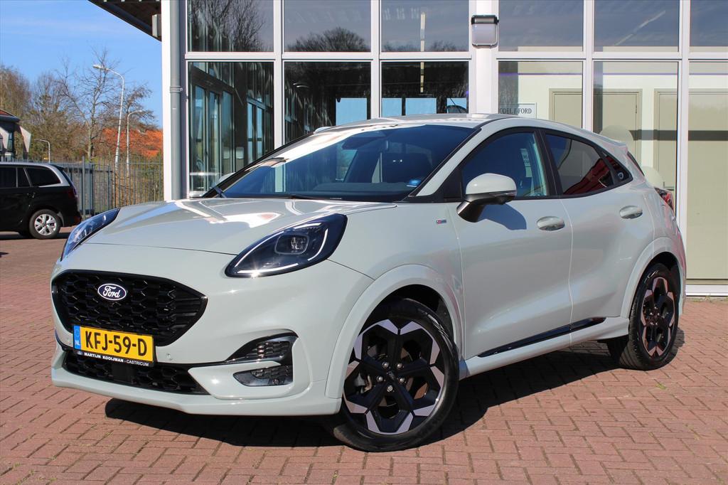 FORD Puma 1.0 Hybrid 125pk ST-Line X, Driver Assistance en W, Auto's, Ford, Bedrijf, Te koop, Puma, ABS, Achteruitrijcamera, Adaptive Cruise Control