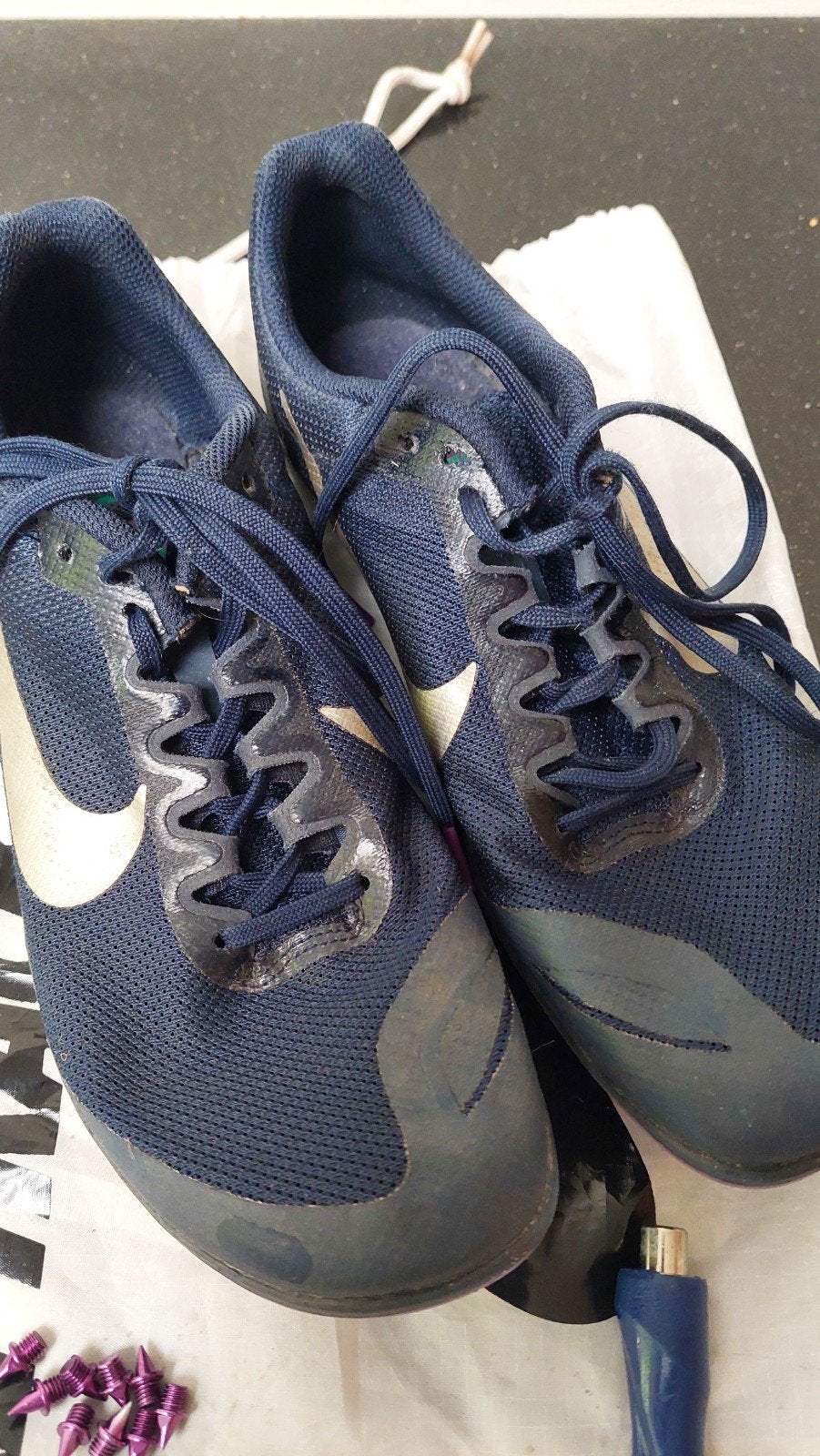 Nike Zoom Rival Spikes - Maat 42.5, Gebruikt, Nike, Ophalen of Verzenden, Spikes