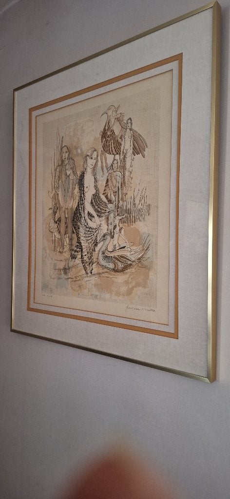 Lithografie francoise muller, Ophalen