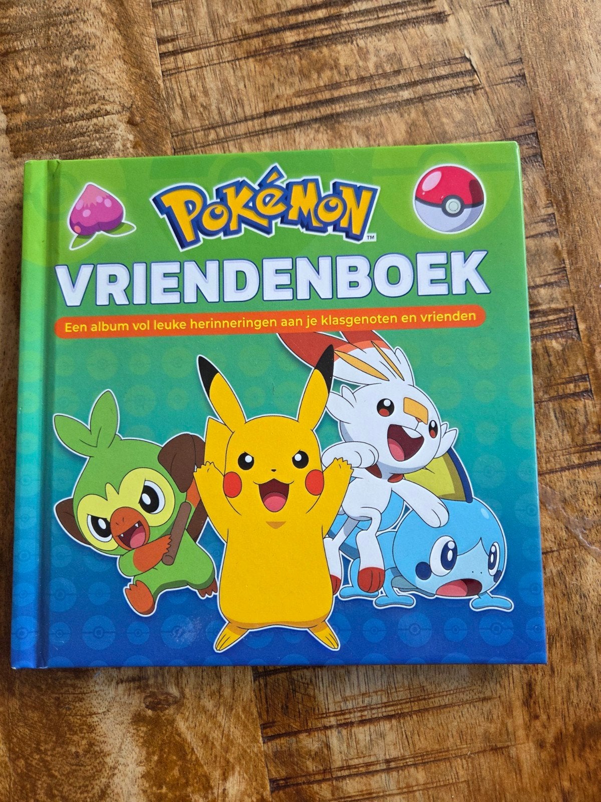 Pokémon Vriendenboek - Nieuwstaat, Ophalen of Verzenden, Zo goed als nieuw, Onbekend, 3 tot 4 jaar