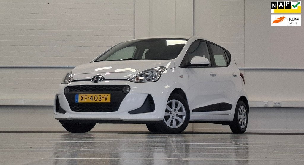 Hyundai I10 1.0i Comfort Cruise Control Airco 2e Eigenaar Ga, Voorwielaandrijving, Stof, Gebruikt, 4 stoelen