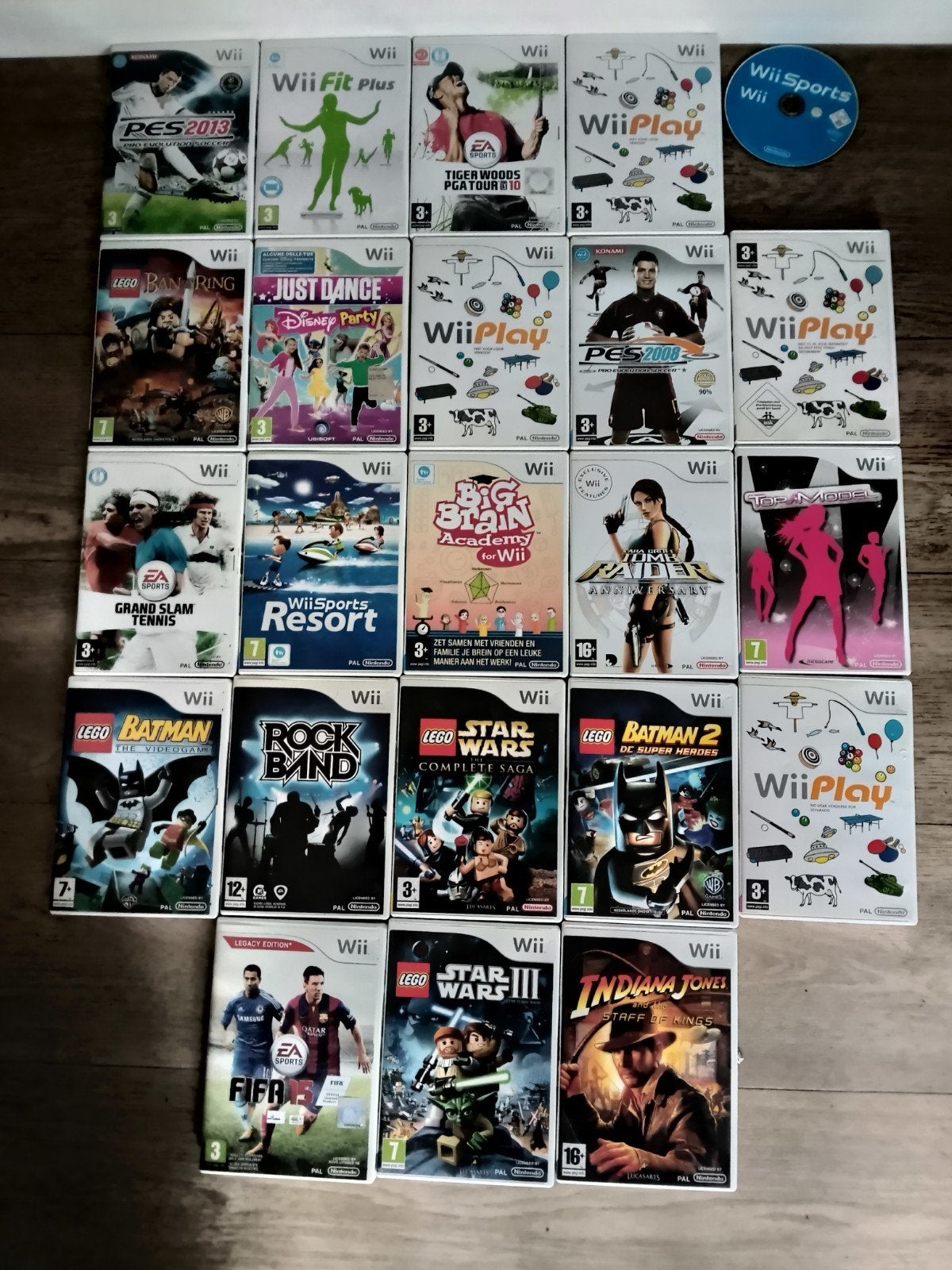 Diverse Nintendo Wii games, Ophalen of Verzenden, Zo goed als nieuw, Sport, 3 spelers of meer