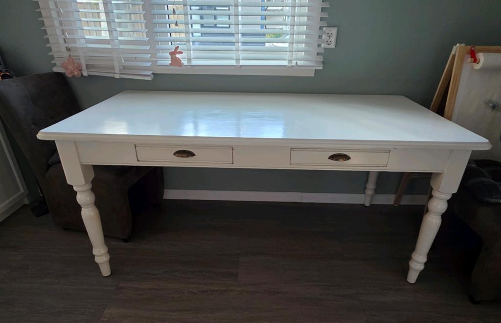 Mooie massief grenen landelijke eettafel, Huis en Inrichting, Tafels | Eettafels, Ophalen, Gebruikt, 50 tot 100 cm, 150 tot 200 cm