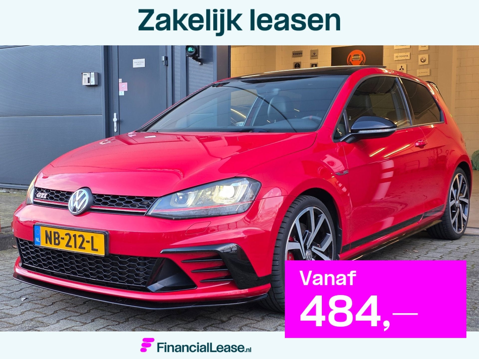 Volkswagen Golf 2.0 TSI GTI Clubsport / 265-360PK / NAP = UN, Gebruikt, 4 cilinders, 360 pk, Bedrijf