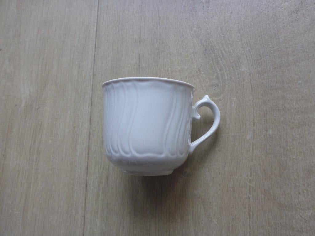 Mokkakopje, villeroy & boch diamant., Ophalen of Verzenden, Zo goed als nieuw, Overige stijlen, Kop(pen) en/of Schotel(s)