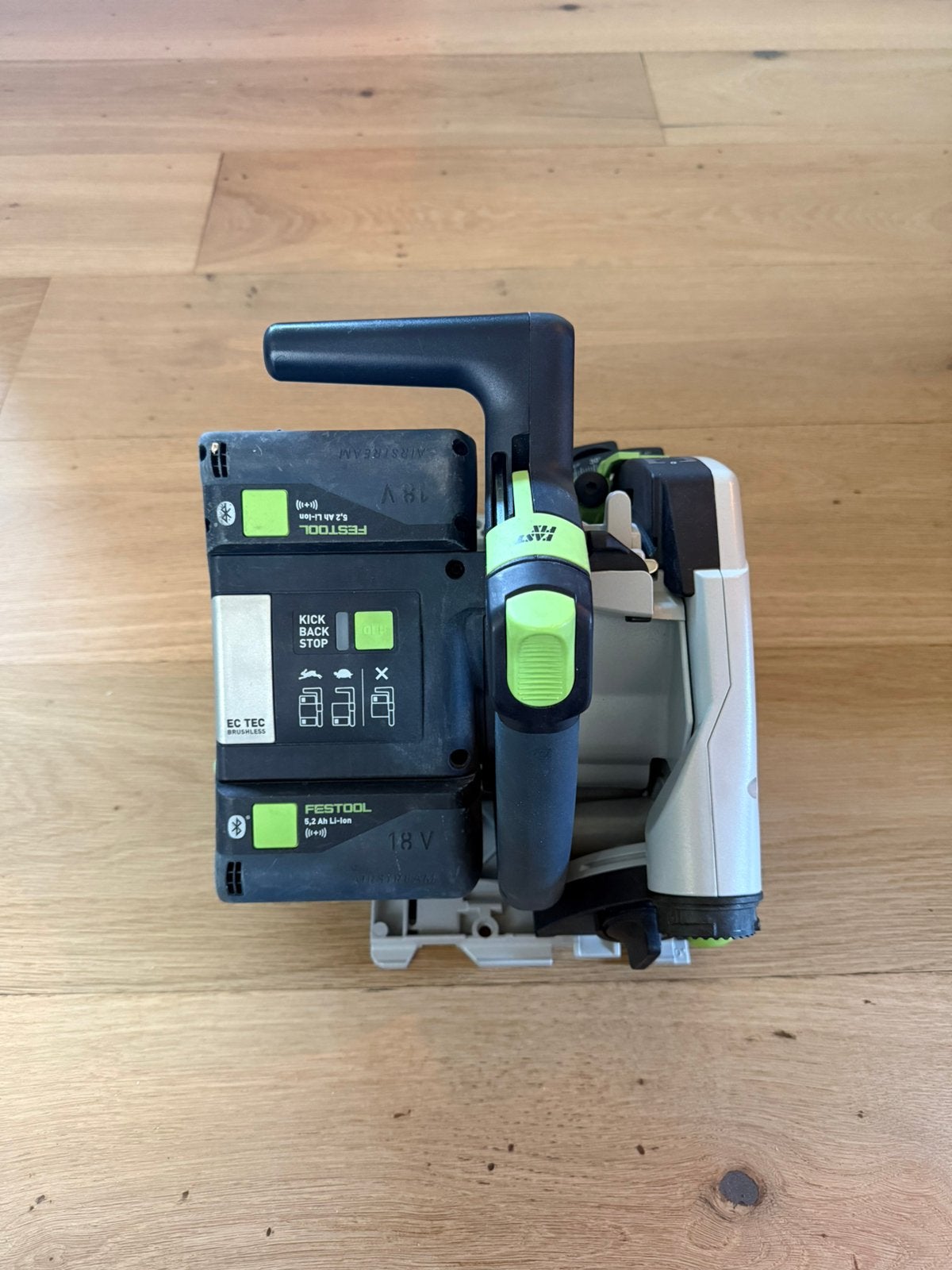 Festool tsc keb 55 zgan, Ophalen, Invalzaag, 70 mm of meer, Zo goed als nieuw
