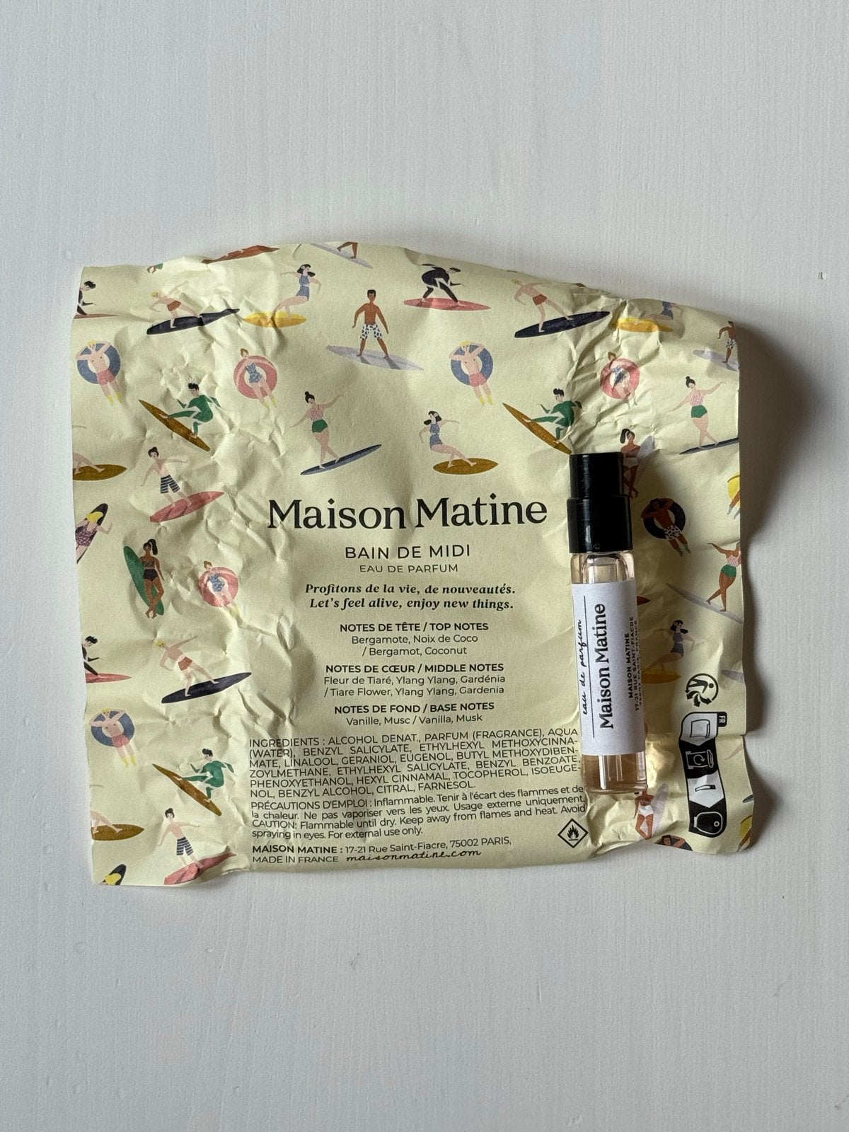Maison Matine - Bain de Midi - 1.5ml, Verzenden, Nieuw