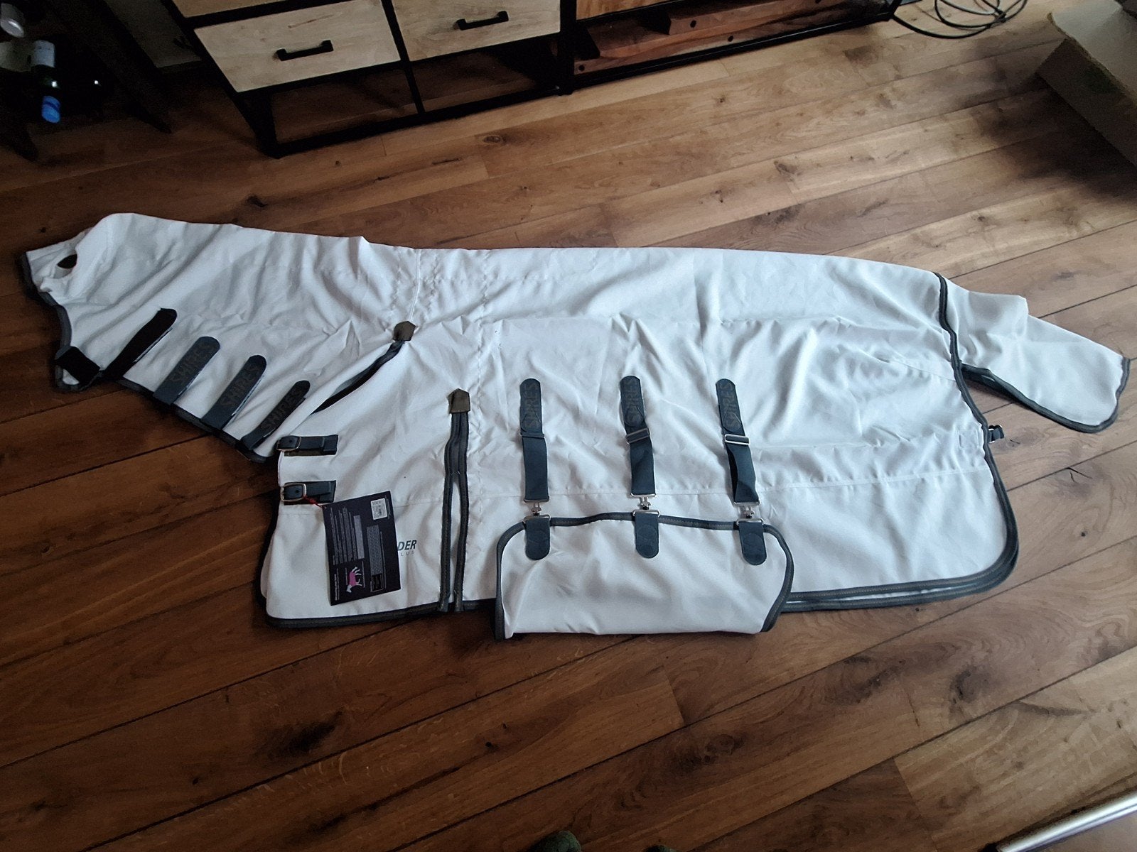 Eczeemdeken Shires Highlander sweet-itch combo 125cm, Dieren en Toebehoren, Ophalen of Verzenden, Nieuw
