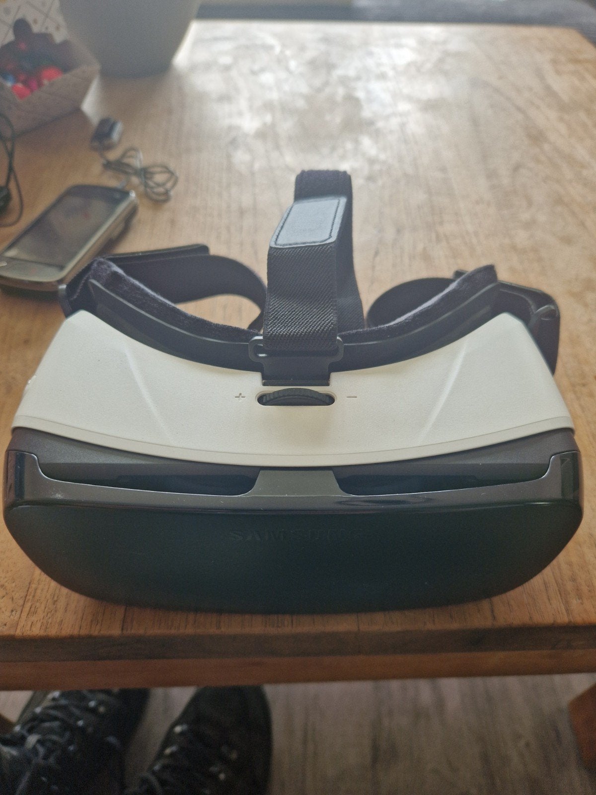 Samsung Gear VR Headset - Zo goed als nieuw, Ophalen of Verzenden, Zo goed als nieuw, VR-bril, Telefoon