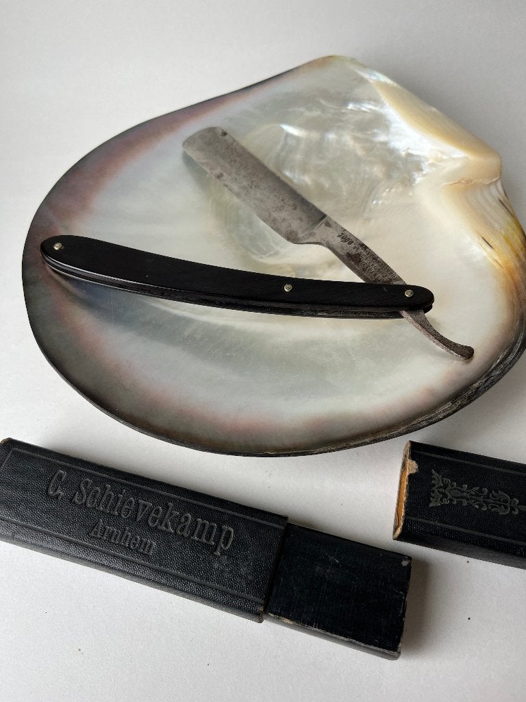 Oud scheermes. Kayser ellisons, 1000 silver steel Sheffield, Antiek en Kunst, Ophalen of Verzenden