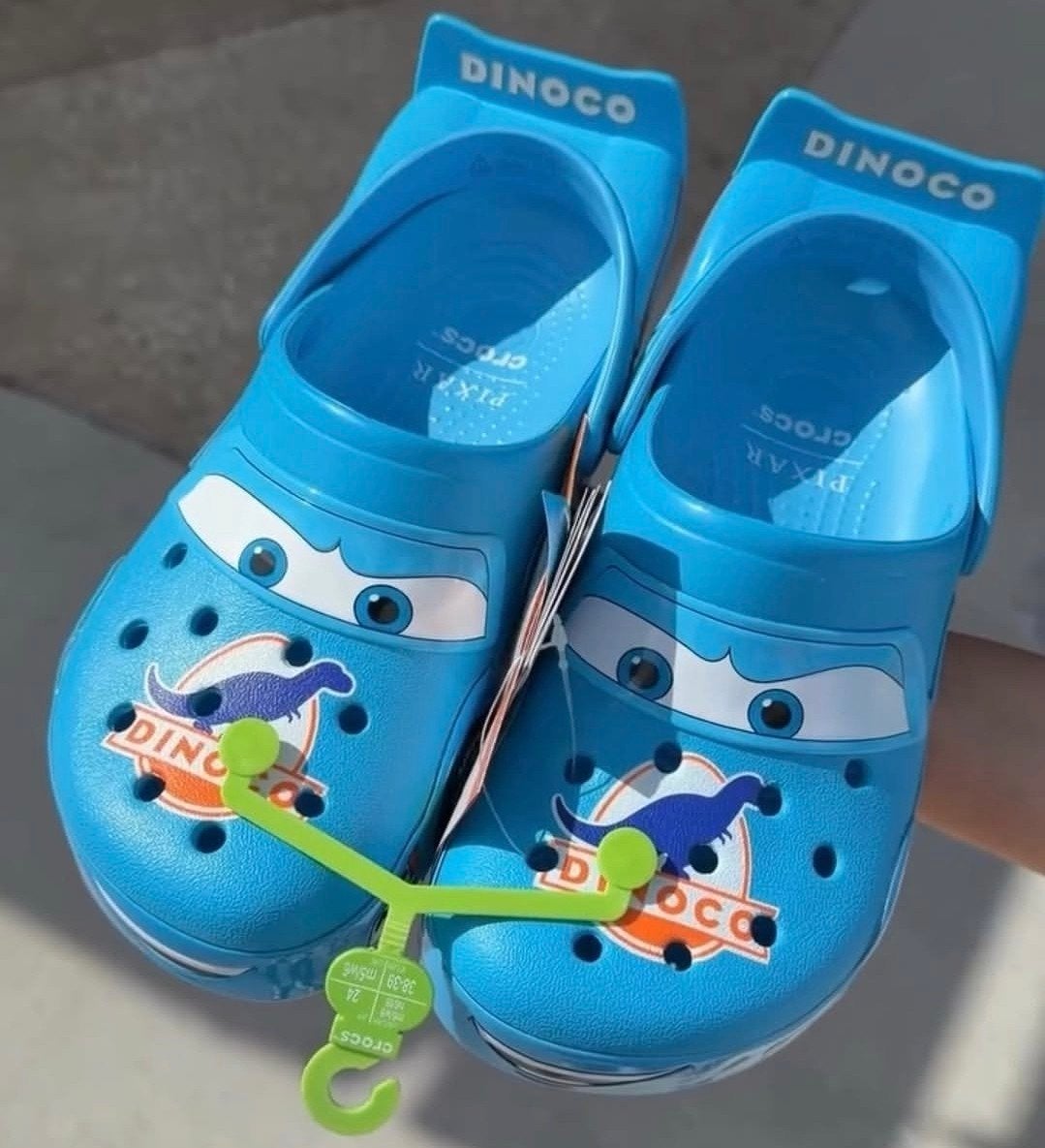 Cars Crocs Dinoco Lightning Mcqueen, Ophalen of Verzenden, Nieuw
