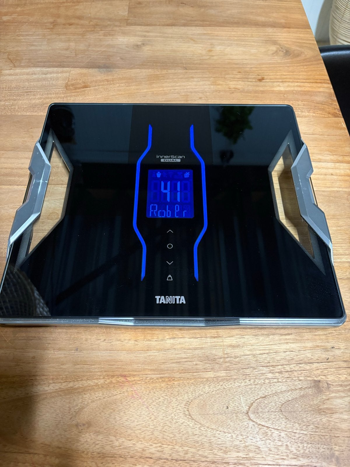 Tanita Innerscan Dual Personenweegschaal, 1 tot 500 gram, 100 kg of meer, Ophalen of Verzenden, Personenweegschaal