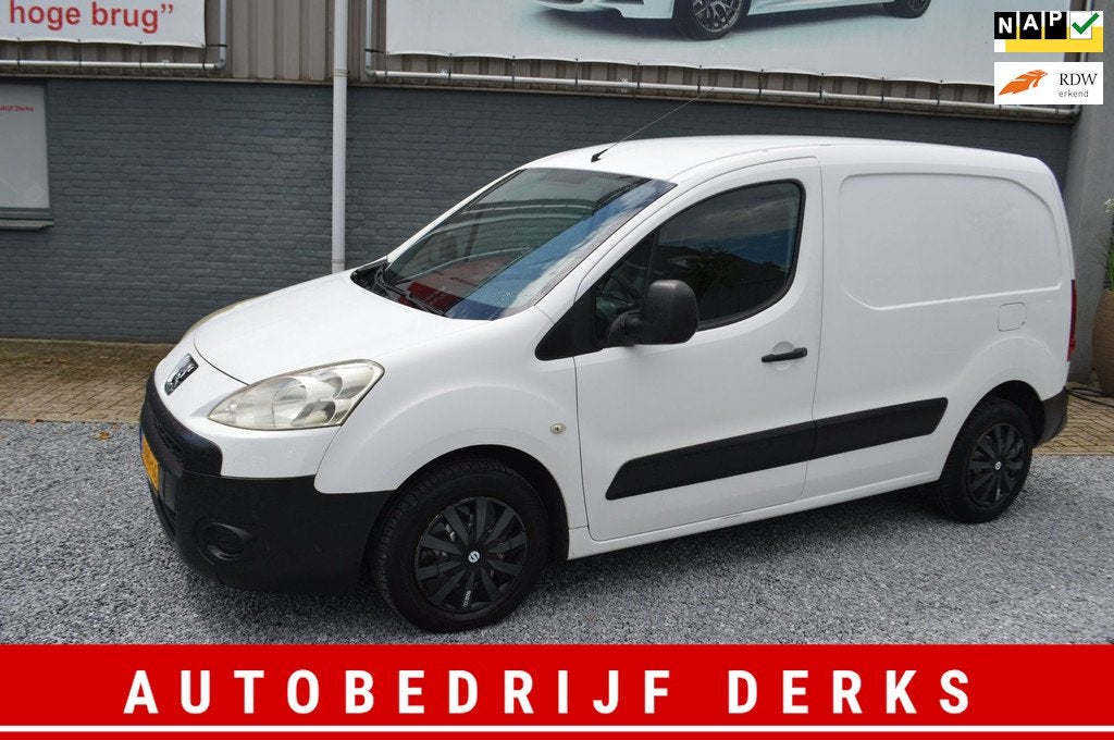 Peugeot Partner 120 1.6 HDI Airco Grijs Kenteken Jaar APK, Auto's, Voorwielaandrijving, Stof, Gebruikt, Origineel Nederlands