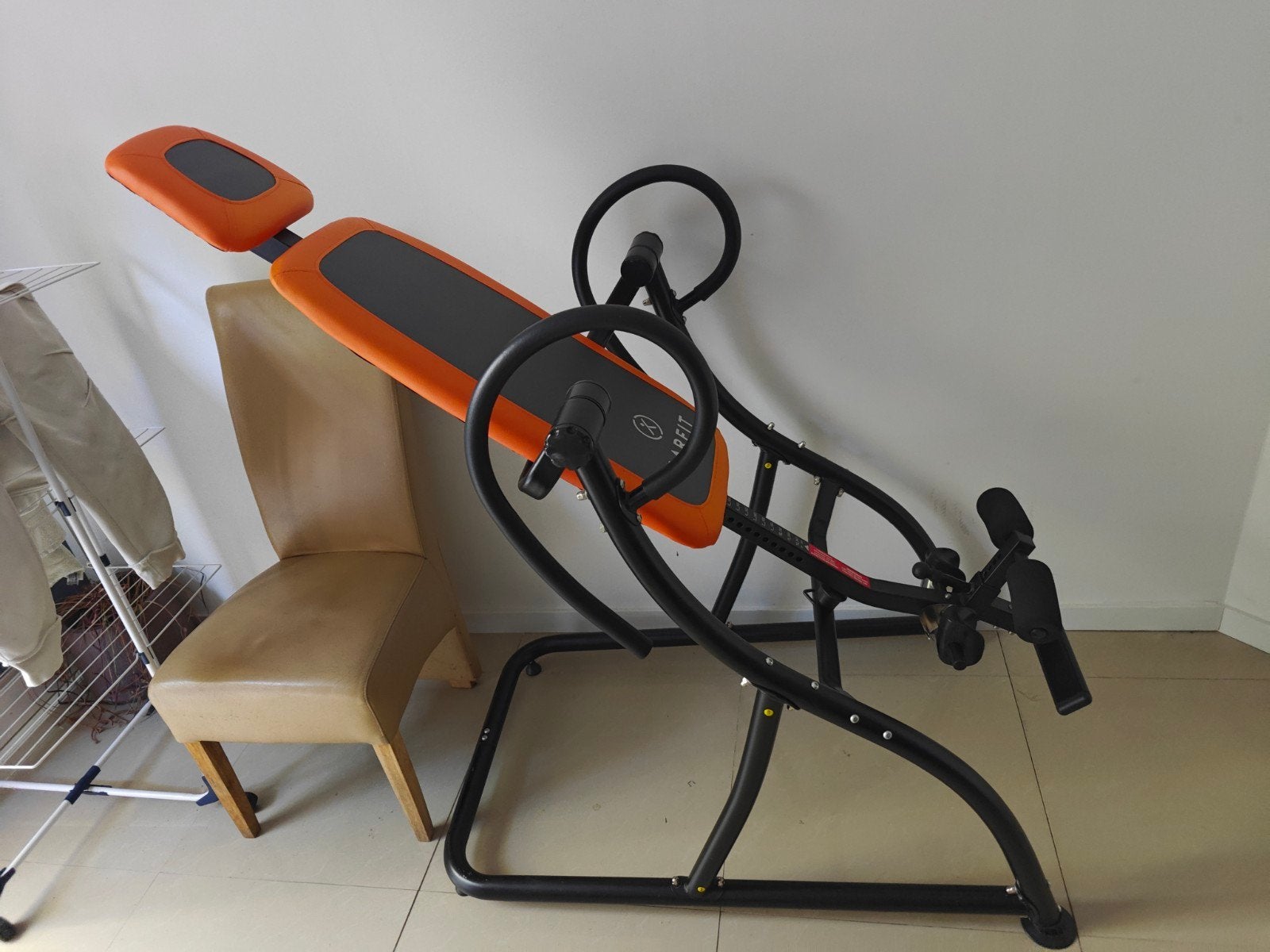 Klarfit Inversiebank - Rugtrainer voor rugpijnverlichting, Rug, Overige typen, Ophalen of Verzenden, Zo goed als nieuw