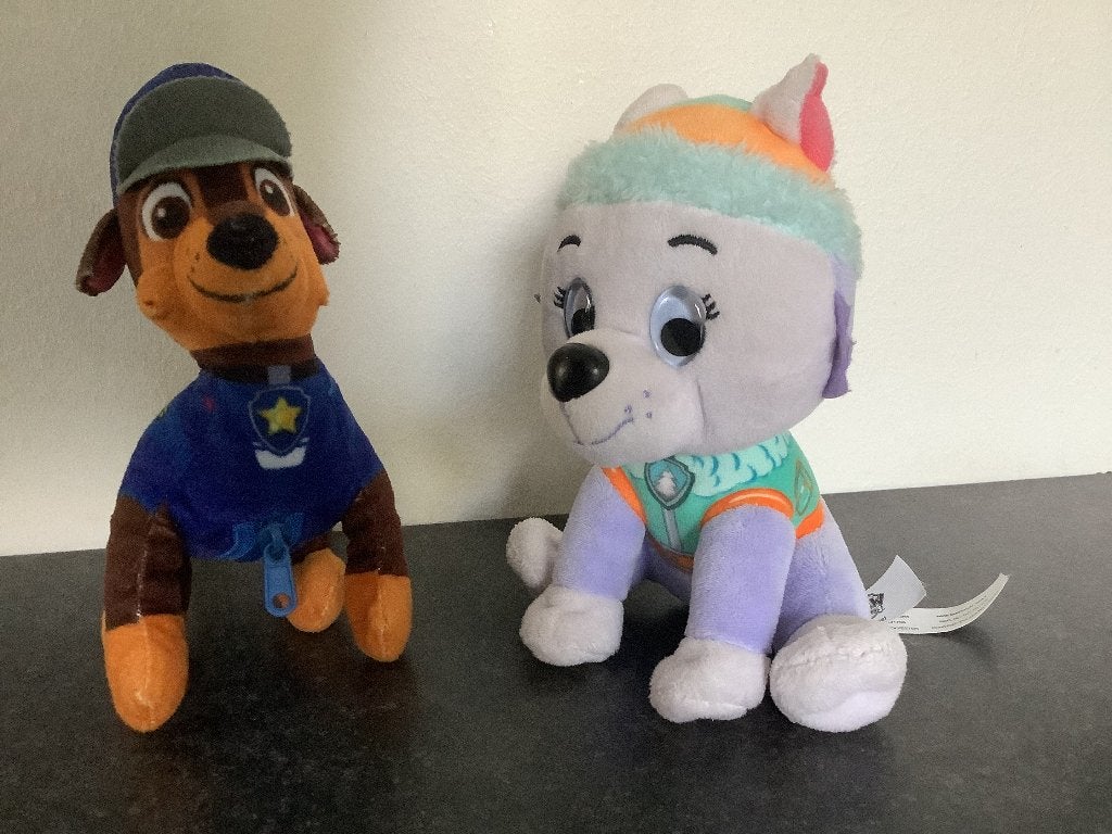 PAW PATROL knuffels, Ophalen of Verzenden, Zo goed als nieuw, Hond