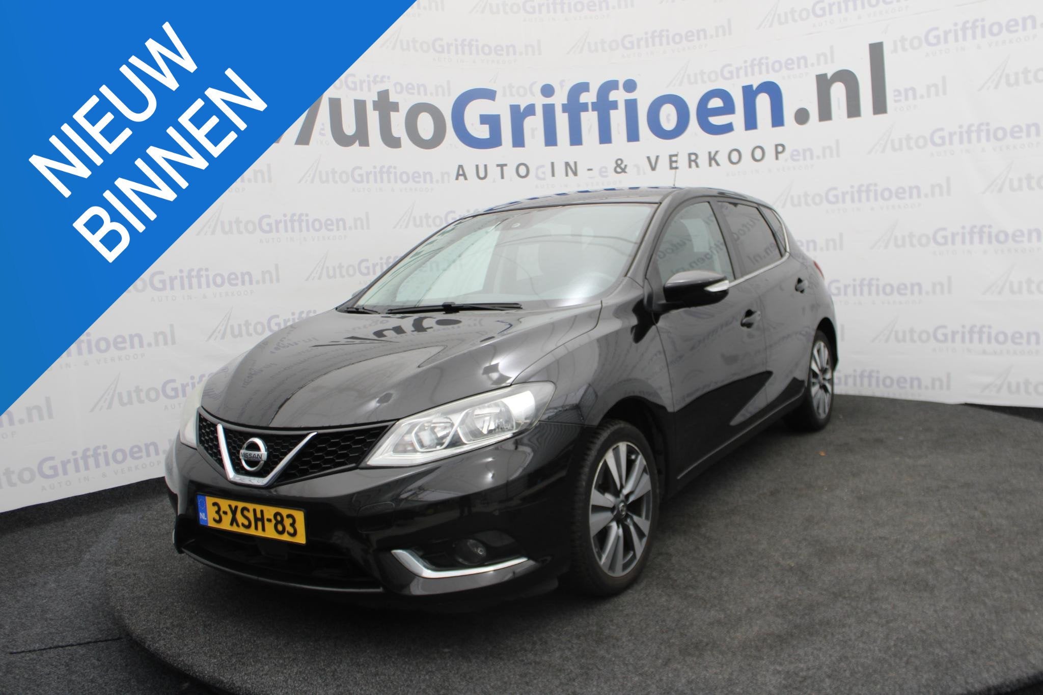 Nissan Pulsar 1.2 DIG-T Connect Edition 5-deurs hatchback me, Auto's, Voorwielaandrijving, Stof, Gebruikt, Euro 6