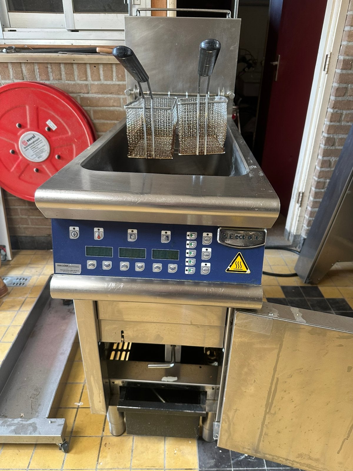Elextrolux friteuse | friteuse horeca, Ophalen of Verzenden, Gebruikt