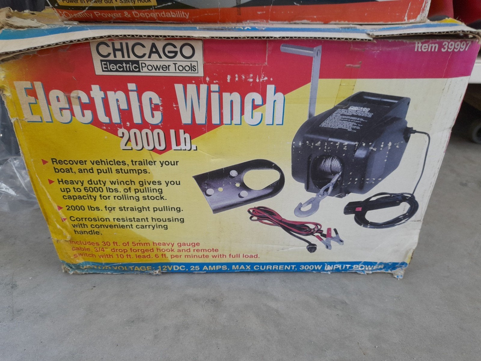 electrische lier, Watersport en Boten, Ophalen, Nieuw, Overige typen