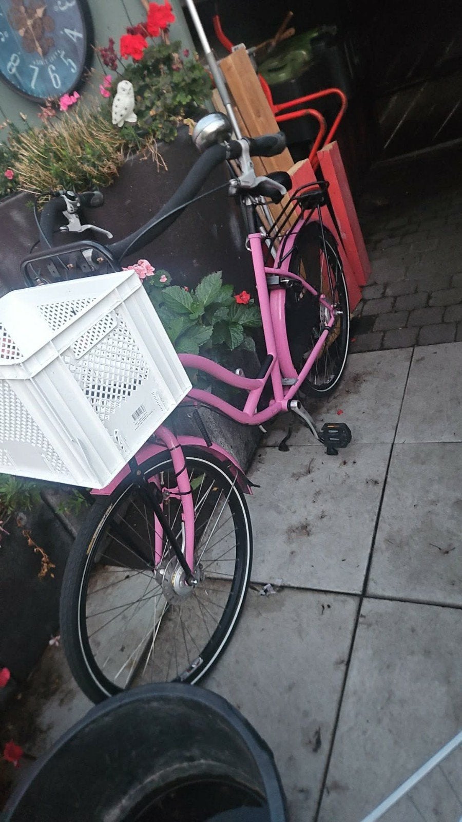 moeder fiets bijne goed aleen most onderkant keting kast, Ophalen of Verzenden