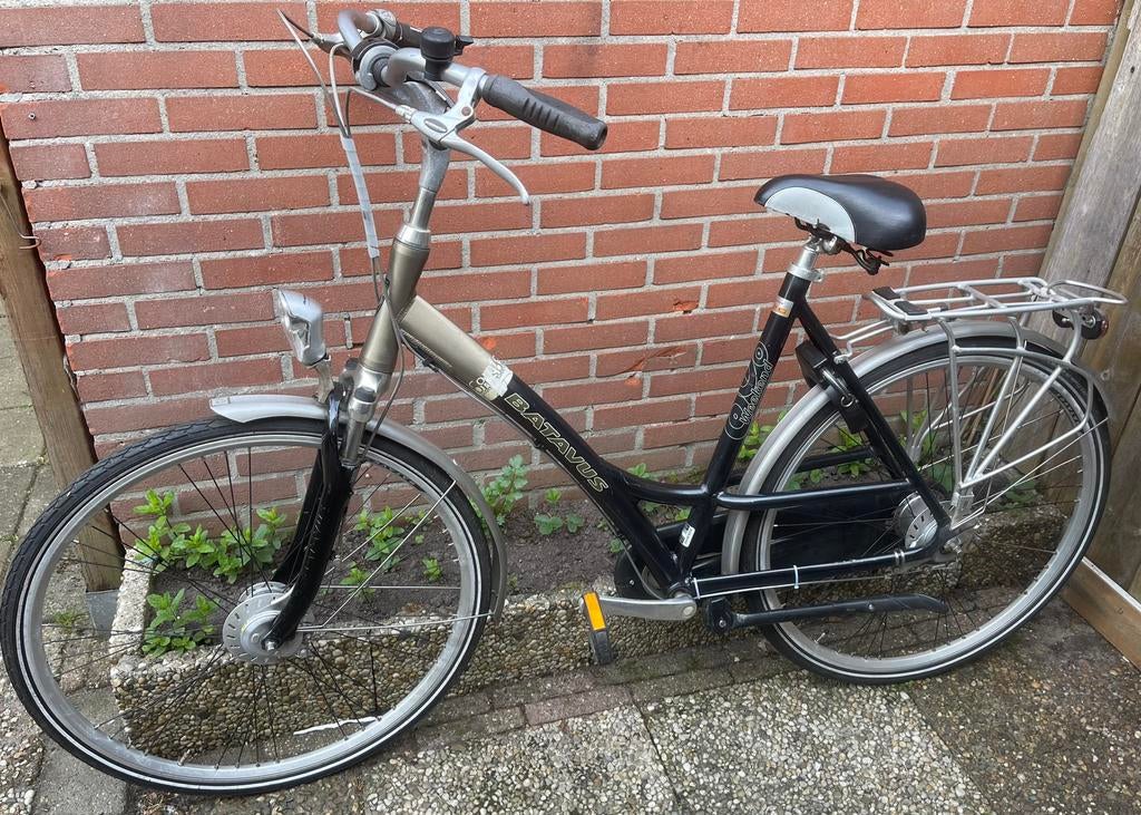 Damesfiets, Fietsen en Brommers, Fietsen | Dames | Damesfietsen, Ophalen, Versnellingen, Batavus, 53 tot 56 cm