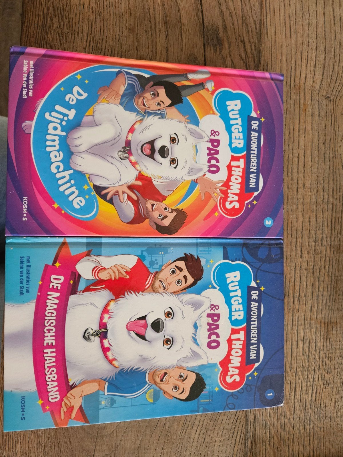 Rutger, Thomas & Paco 2 boeken, Ophalen of Verzenden, Zo goed als nieuw, Rutger Vink, Thomas van Grinsven, Fictie
