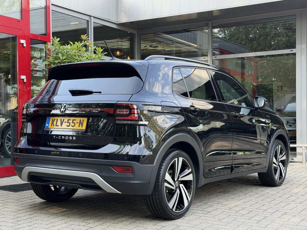 Volkswagen T-Cross 1.0 TSI AUT. *!* 2x R-LINE *!* NAVI/ CARP, Auto's, Volkswagen, Gebruikt, Euro 6, Zwart, Bedrijf