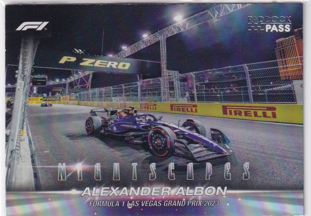 Alex Albon Nightscapes Refractor #NS-19, Verzenden, Nieuw, Formule 1