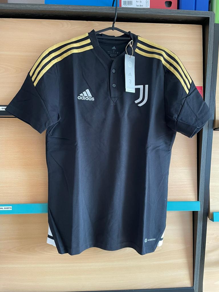 Juventus Adidas T-Shirt Zwart Maat S Nieuw, Zwart, Nieuw, Ophalen of Verzenden, Adidas