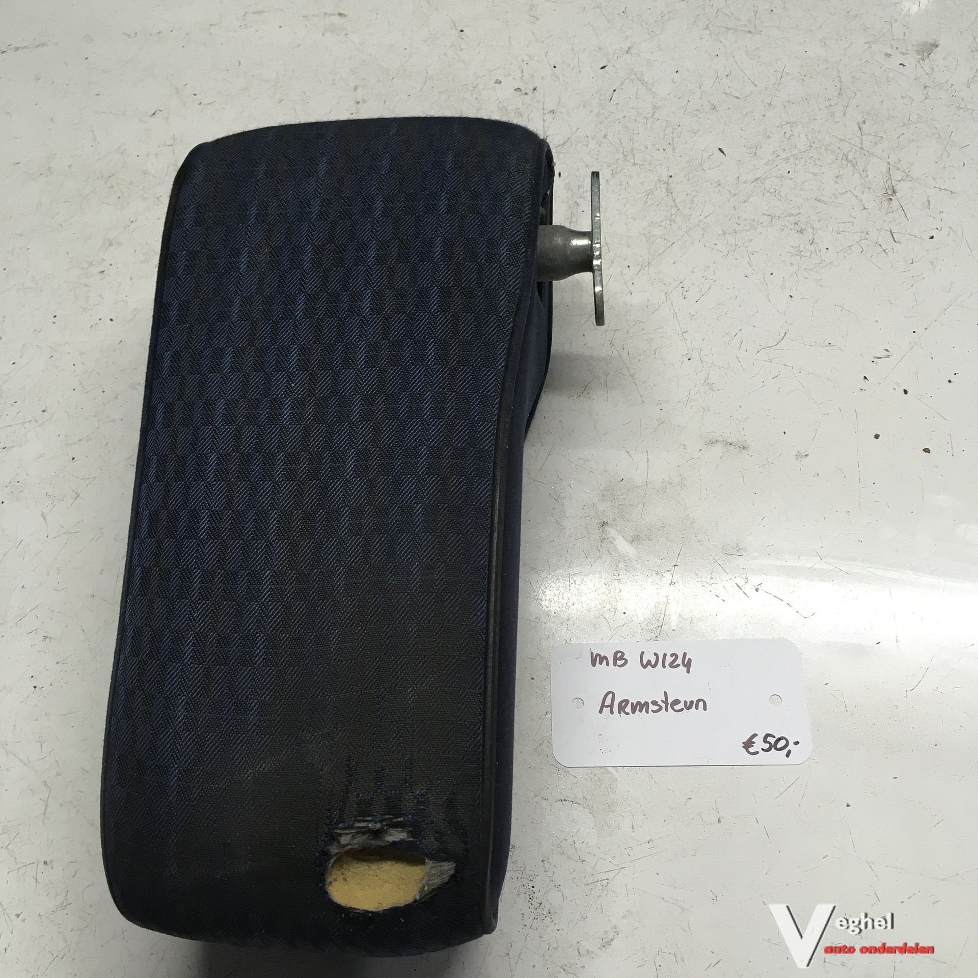 Mercedes W124 Armsteun Blauw, Gebruikt, -, -, Ophalen of Verzenden