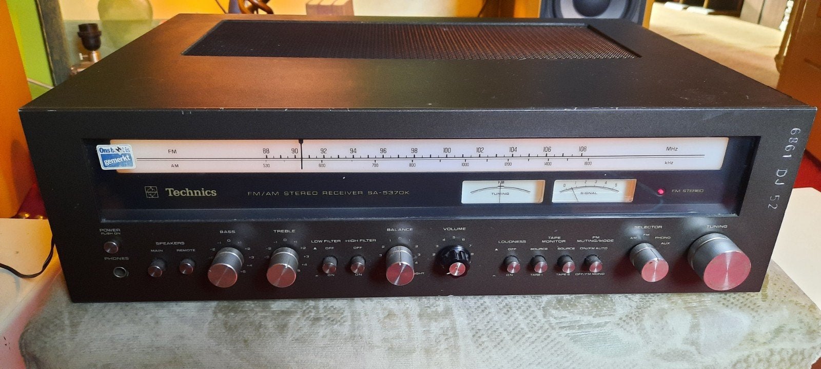 te koop technics sa 5370k receiver ✅️, Ophalen, Gebruikt, Overige merken