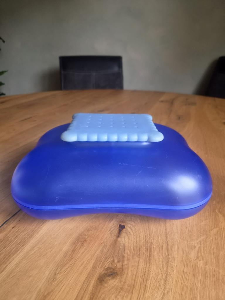 Alessi Mary Biscuit Koekjesdoos - Blauw, Blauw, Kunststof, Ophalen of Verzenden, Zo goed als nieuw