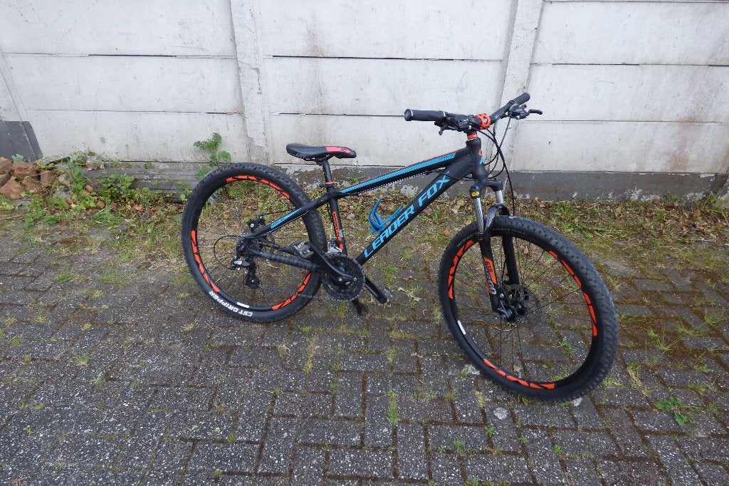 Mountainbike 26 inch Leader Fox, Gebruikt, Versnellingen, Schijfrem, Leader Fox