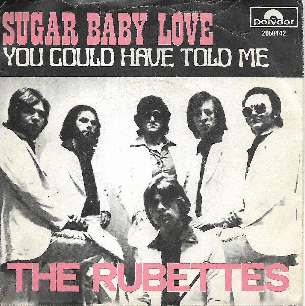 The Rubettes - Sugar Baby Love, Ophalen of Verzenden, Gebruikt, 7 inch, Pop