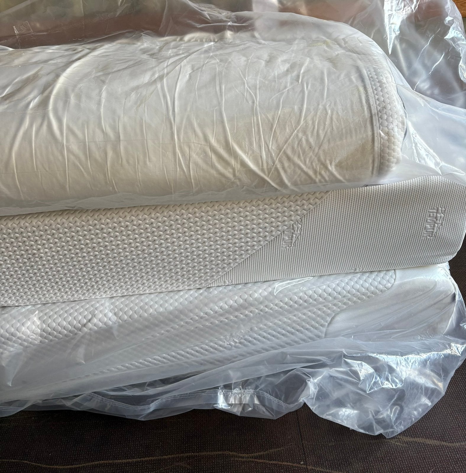 2x Tempur 90/200cm medium/soft, Ophalen, Zo goed als nieuw, Eenpersoons, 90 cm