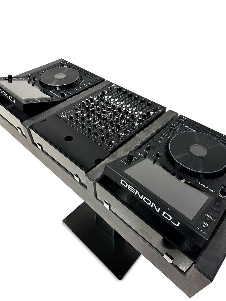 Denon DJ & Allen Heath model1- Zwart berken Hout en staal, Ophalen, Gebruikt, Dj-set, Denon