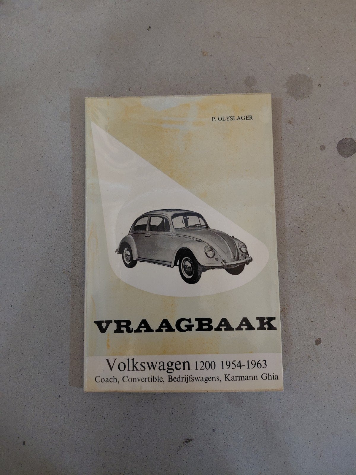 Volkswagen 1200 1954-1963 Kever, Ophalen of Verzenden, Gelezen, Volkswagen, P. Olyslager