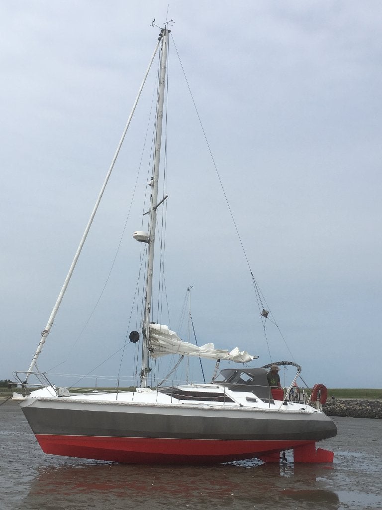 OVNI 30 - aluminium zeilboot met midzwaard-, Gebruikt, Binnenboordmotor, Tourjacht of cruiser, 18 pk