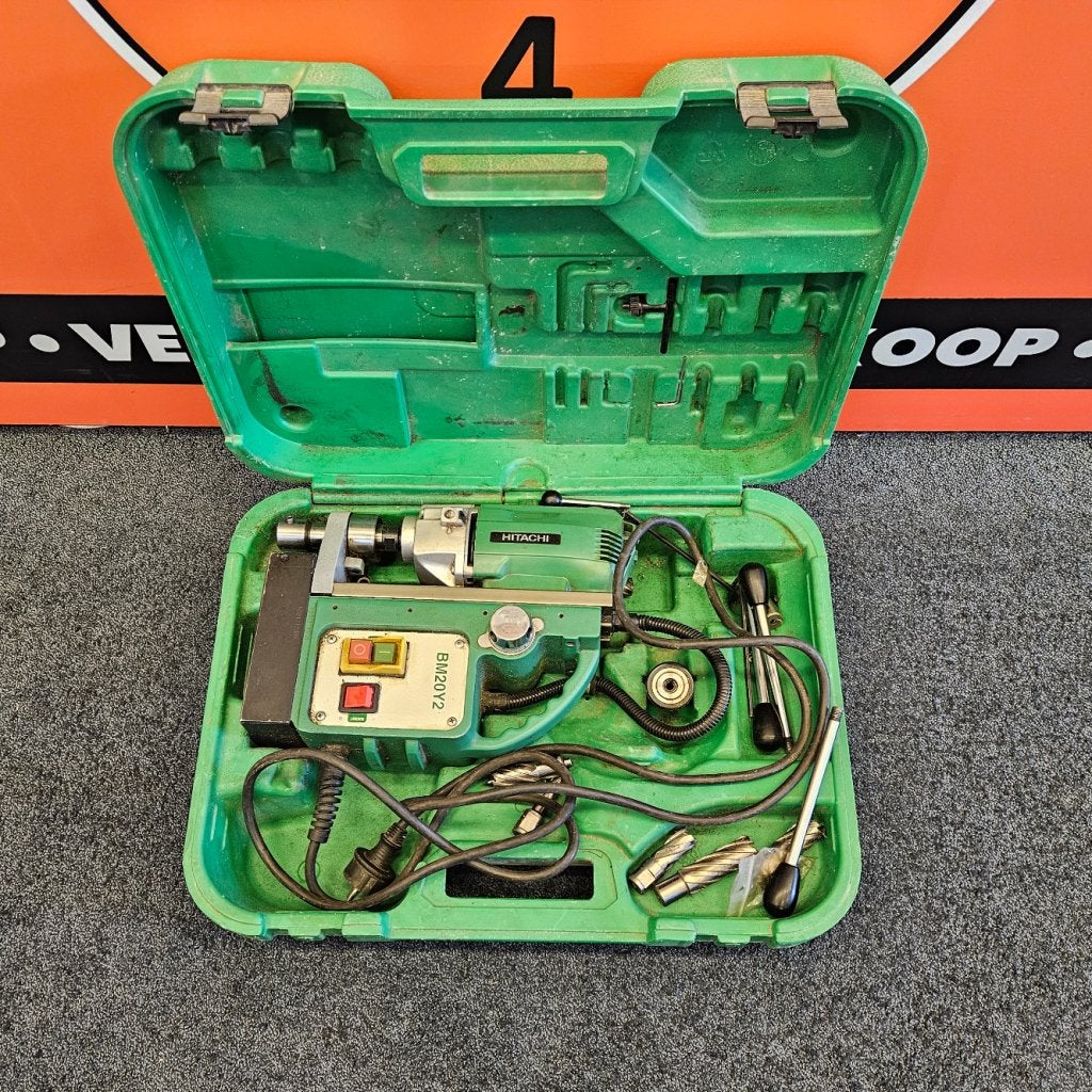Hitachi BM20Y2 Magneetvoetboormachine + 12 Boren + Garantie, Hitachi, Gebruikt, Support@hitachi.com, Hitachi, Ltd.
6-6, Marunouchi 1-chome, Chiyoda-ku
Tokyo 100-8280
Japan
