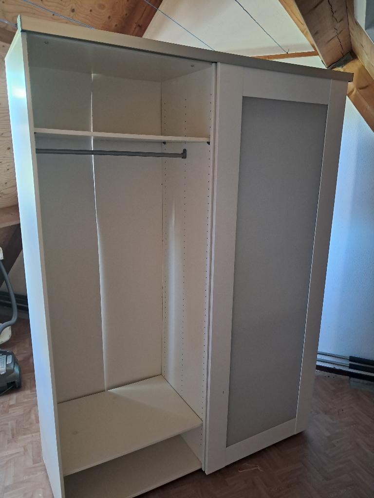 opbergkast, Huis en Inrichting, Kasten | Kledingkasten, Ophalen, Met deur(en), Gebruikt, 100 tot 150 cm